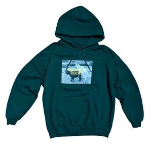 Virginity Rocks Goats Danny Duncan Green Hoodie Sweatshirt, Men's Large